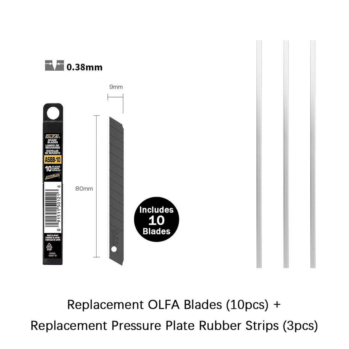MJL Plastic Sheet Cutter with Built-In Ruler