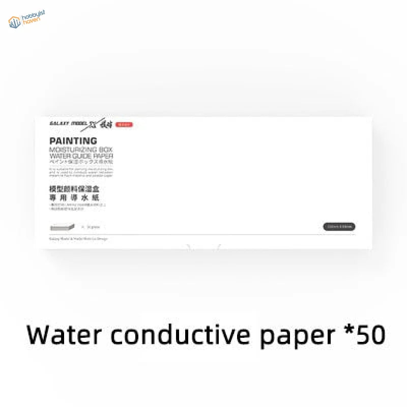 White Galat Press water-conductive paper for Wet Palette, multilingual labels