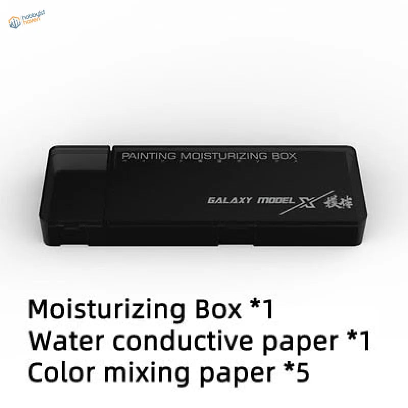 Black Galaxy Model XX wet palette moisturizing box with foam piece