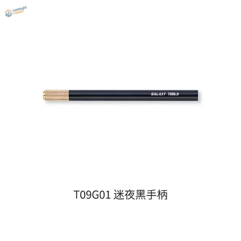 Zimmerit making tool T09G01 hand crank with textured gold grip