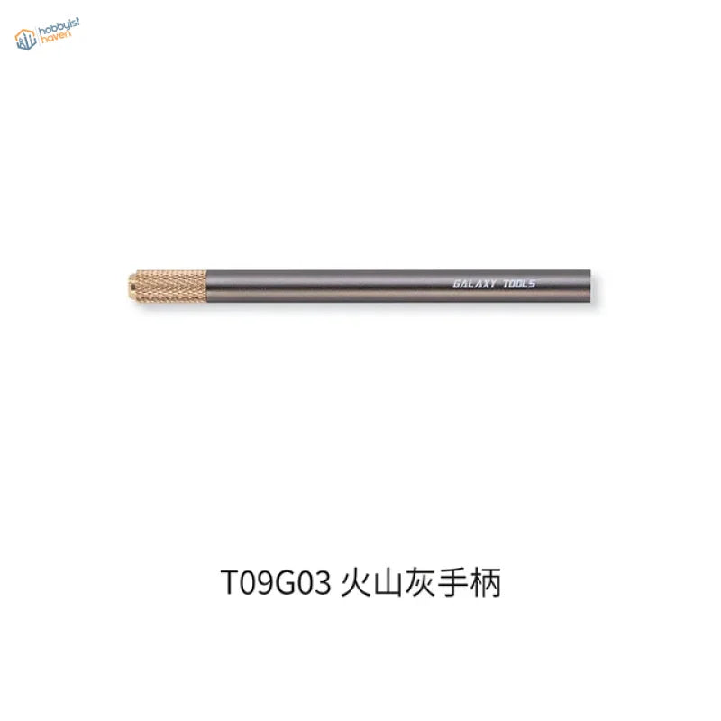 Zimmerit making tool with Galaxy t09g03 volcanic ash gold grip