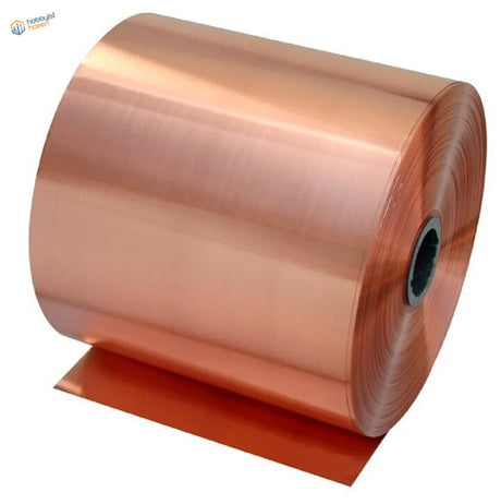 0.01/0.2mm copper sheet roll with shiny surface and concentric layers