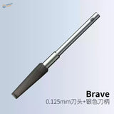 Precision tungsten carving knife with 0.125mm diamond blade and rav handle