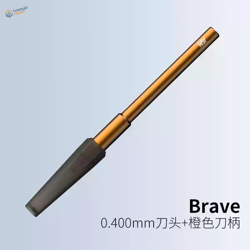 Precision tungsten carving knife with 0.400mm brave drill bit tip