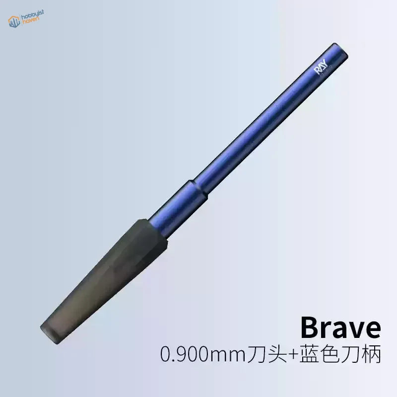 Blue ray 0.900mm precision tungsten carving chisel with blue handle