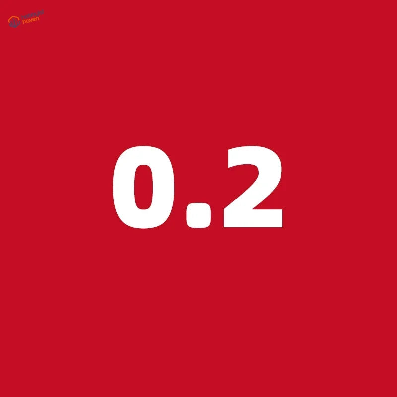 0.2 white numerals on red background of 0.1~1.0mm ceramic engraving knife
