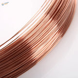 Thin shiny 0.2-5 mm copper wire spool for scale modeling tools