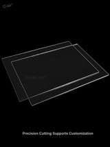 Clear 0.3-10mm transparent PVC sheets with smooth finish and precise edges