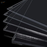 Transparent PVC sheets 1.5mm to 5mm thick clear acrylic finish