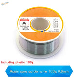 100g 0.6mm rosin core soldering wire for scale modeling tools, model CF-10A