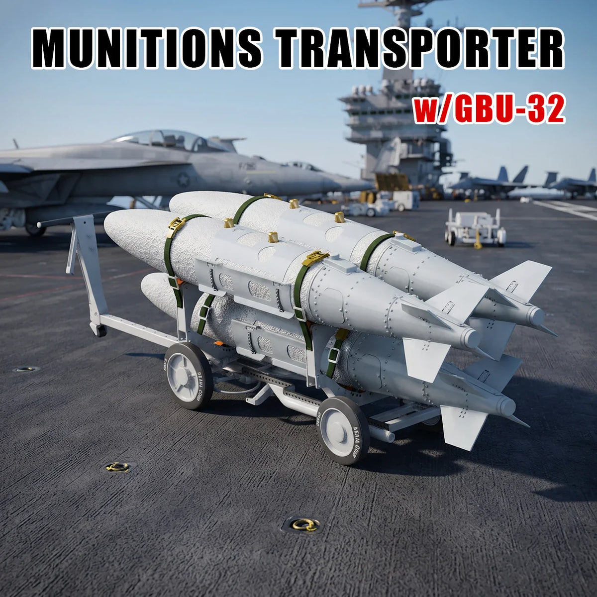 1/48 US Navy MHU-191A/M Munitions Transporter