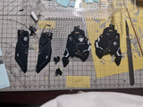 Pre-cut masking tape sheets for Fortune Meow’s Studio MG 1/100 GN-002 Dynames GK