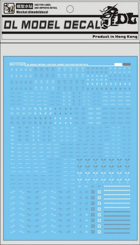 1/100 Gundam decal C002 black red with blue sheet for 1/74 scale models