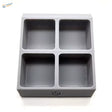 Gray 4-slot glue holder organizer for scale modeling tools