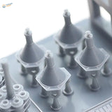 1/35 3D printed WWII German grenade models in gray grid