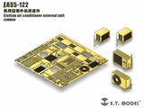 1/35 yellow metal sheet for air conditioner units assembly details
