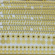 1/35 photoetch sheet sunflowers with golden leaf and sunflower metal embellishments in rows