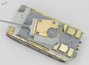 1/35 Photoetched Panther Ausf G with extra armor plates, gray gold model tank