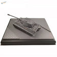 Gray metallic tiger I tank on 1/35 street diorama base