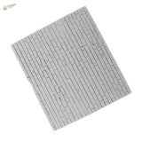 1/35 scale gray resin brick wall miniature panel