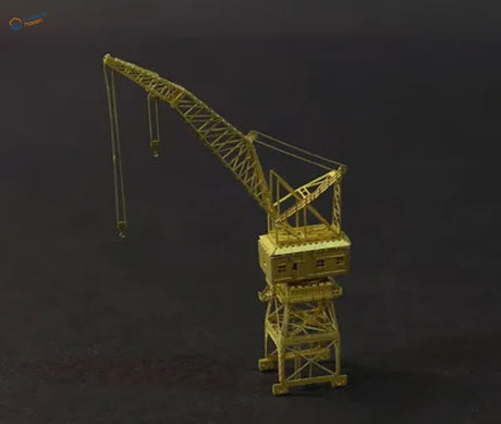 1/350 WWII US Navy 25 ton metal kit: golden harbor crane model with lattice structure