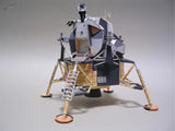 1/48 Eagle Lunar Module DIY 3D paper model with silver black upper section