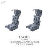 Gray F-14A/B 1/48 scale 3D printed ejection seat, early version