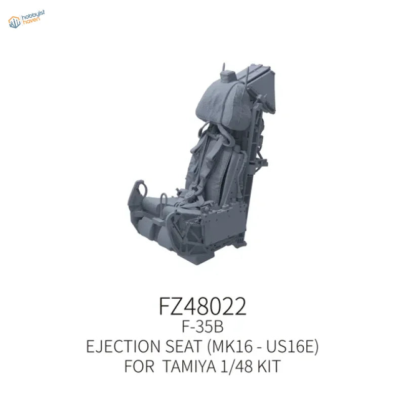 Gray F-35B 3D printed ejection seat for 1/48 Tamiya kit