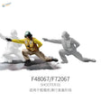 1/48 flight deck crew set 2: yellow flight suit pilot in dynamic pose