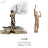 1/48 scale model of U.S. modern ground crew
