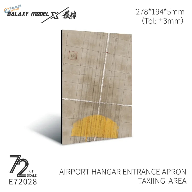 1/72 Diorama-Basen für Flugplatz-Apron (19 Muster verfügbar)