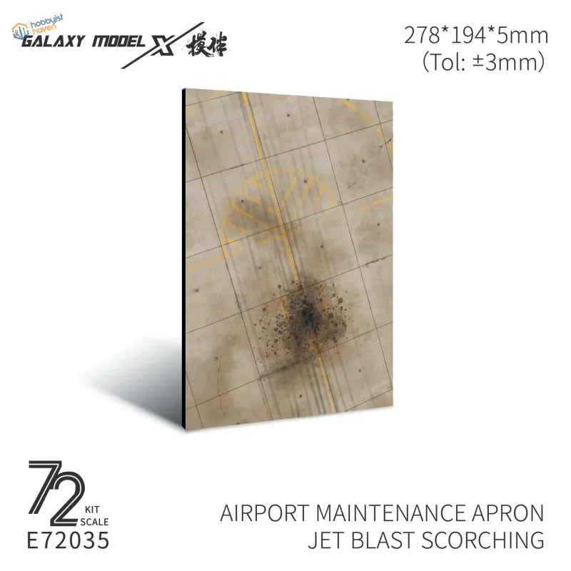 1/72 Diorama-Basen für Flugplatz-Apron (19 Muster verfügbar)