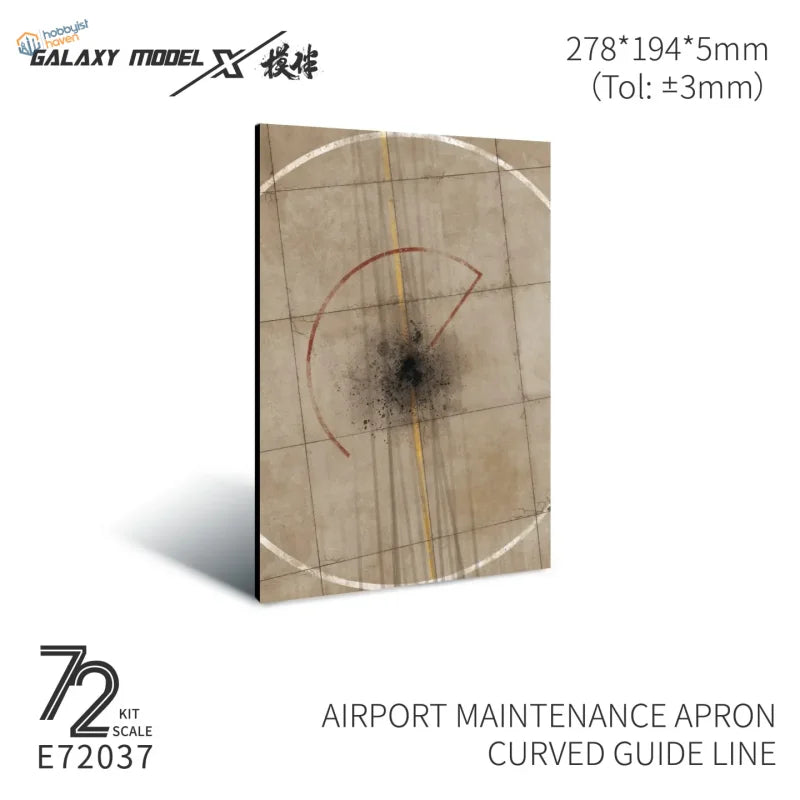 1/72 Diorama-Basen für Flugplatz-Apron (19 Muster verfügbar)