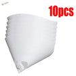 White translucent plastic paint filters for scale modeling tools, 10-50pcs