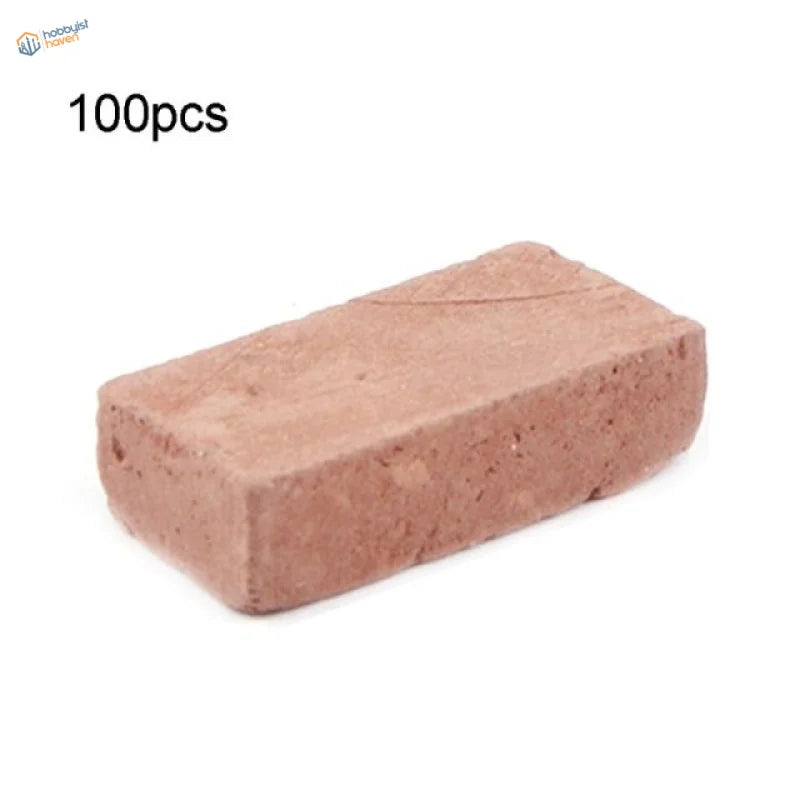 1/16 1/35 scale miniature bricks for scale modeling, reddish-brown textured brick