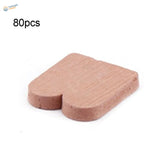 Light brown wooden heart coaster for 1/16 1/35 scale modeling bricks