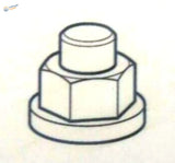 100 pcs 1/35 resin nuts hexagonal bolt line art for scale modeling