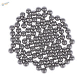 100 stainless steel balls for paint mixing in circular pattern