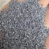 100g ballast gravel bag with gray coarse angular fragments and small particles