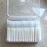 100pcs mini brushes for airbrush cleaning in clear case