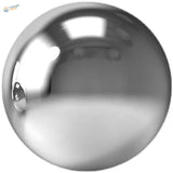 Shiny stainless steel mixing balls for paint bottles and scale modeling