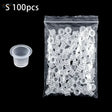 Size S disposable paint mixing cup from the 100-pack