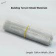 100x20cm stainless steel mesh roll for terrain models