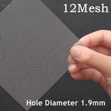 304 stainless steel mesh, 12 mesh with 1.9 mm holes
