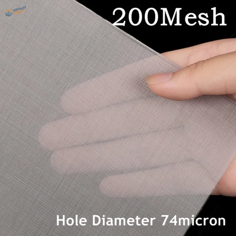 Ultra-fine 304 stainless steel mesh, 200 mesh, 74-micron holes for sieving