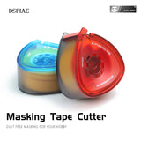 DSPIAE elite series masking tape cutter with sleek translucent design