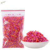 10g Tree Powder: vibrant pink purple yellow artificial moss in resealable bag for scale modeling tools