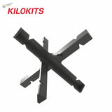 Black kilokits cross-shaped scale modeling tool for 1/35 Hedgehogs