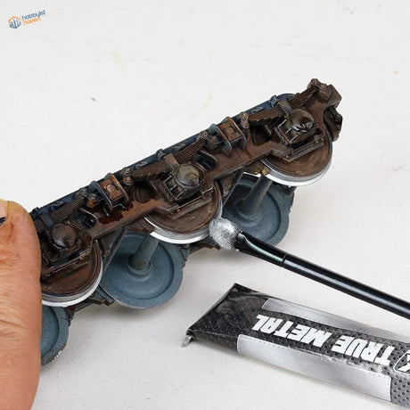 10pcs set double-headed weathering brushes with detailed model train car