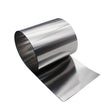 Sleek polished stainless steel foil sheet, 0.01-0.5mm reflective silver finish